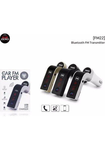 Bluetooth/usb Fm Transmitter FM22