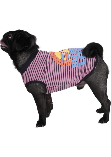 Pink Summer Lovin' Pembe Summer Lovin Kedi Köpek Tişörtü