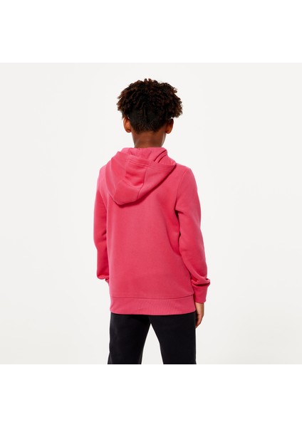 Çocuk Kapüşonlu Sweatshirt - Pembe