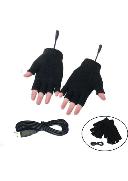 USB Isıtmalı Eldiven, Kadın ve Kış I (Yurt Dışından)