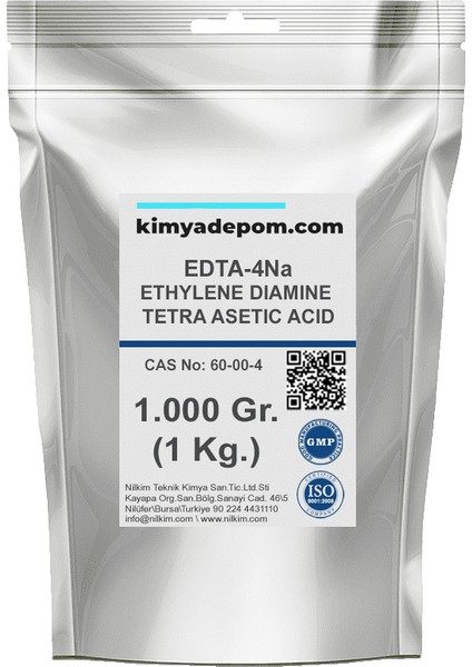 Etilendiamin Tetra Asetik Asit (Edta-4na)