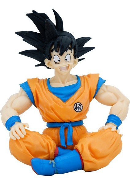 Dragon Ball Gk Oturma Pozisyonu Goku Süper Saiyan Sun Wukong Gohan Anime Şekilli Kalıp Şasi Araba Süsleri (Yurt Dışından)