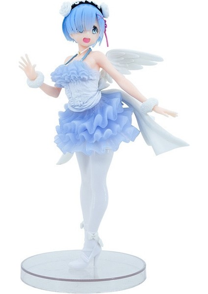 Zero Demon Ram Angel Rem Doll Figür Süslemesinden Farklı Bir Dünyada Yaşam (Yurt Dışından)