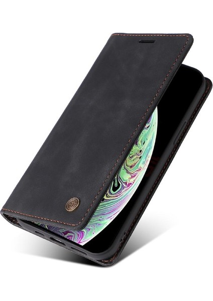 Iphone Xs Max Deri Kılıf Için Basit Iş Cüzdan Kapak Çevirin (Yurt Dışından) modelleri