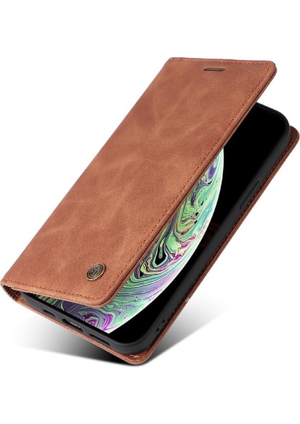 Iphone Xs Max Deri Kılıf Için Basit Iş Cüzdan Kapak Çevirin (Yurt Dışından) fırsatları