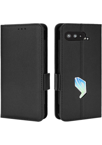 Asus Rog Telefon 5 Için Kılıf Manyetik Kart Yuvaları Tutucu Yan Toka Pu Cüzdan (Yurt Dışından) indirimleri