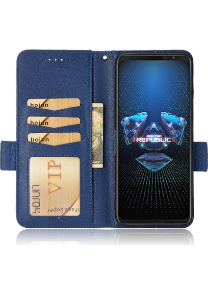 Asus Rog Telefon 5 Için Kılıf Manyetik Kart Yuvaları Tutucu Yan Toka Pu Cüzdan (Yurt Dışından) fiyatları