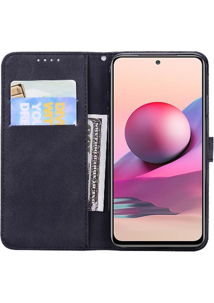 Xiaomi Redmi Not 10/not 10S Büyük Kelebek Kickstand Koruyucu Kılıf (Yurt Dışından)