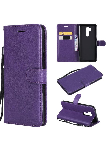 MY Boutique1 Kart Yuvası Yüksek Kaliteli Deri Iş ile Lg G7 Thinq Için Flip Case (Yurt Dışından)