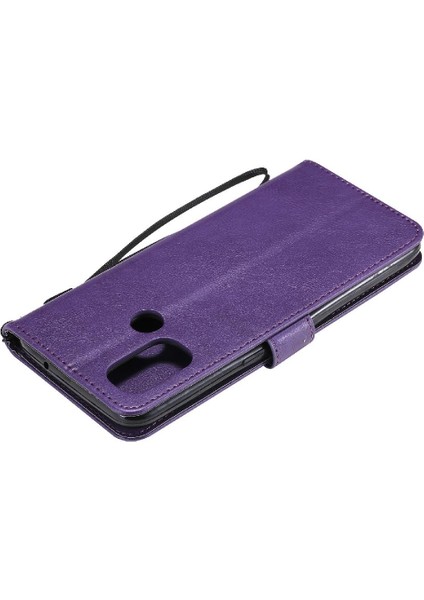 Oneplus Nord N100 5g Için Flip Case Yüksek Kalite Deri Klasik Katı ile (Yurt Dışından)