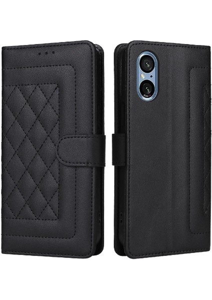 Sony Xperia 5 V Için Flip Case Basit Iş Darbeye Kapak Kılıfı (Yurt Dışından)