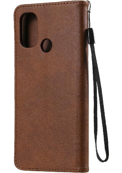 Oneplus Nord N100 5g Için Flip Case Yüksek Kalite Deri Klasik Katı ile (Yurt Dışından)
