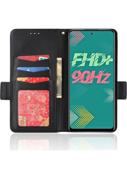 Infinix Sıcak 11S Kart Yuvaları Için Kılıf Tutucu Pu Deri Yan Toka Cüzdan (Yurt Dışından) fırsatları