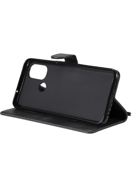 Oneplus Nord N100 5g Için Flip Case Yüksek Kalite Deri Klasik Katı ile (Yurt Dışından)