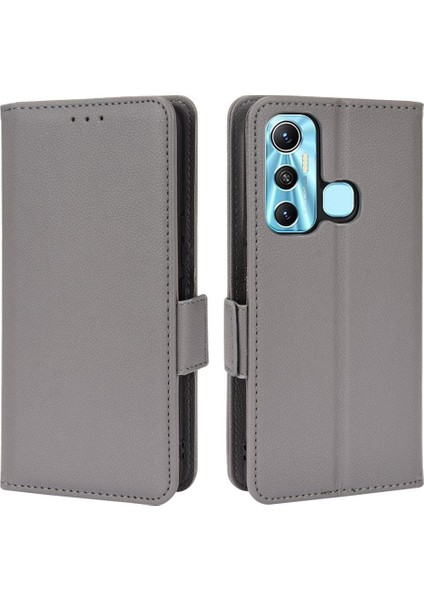 Infinix Sıcak 11/X662 Manyetik Cüzdan Pu Deri Yan Toka Kartı Için Kılıf (Yurt Dışından)