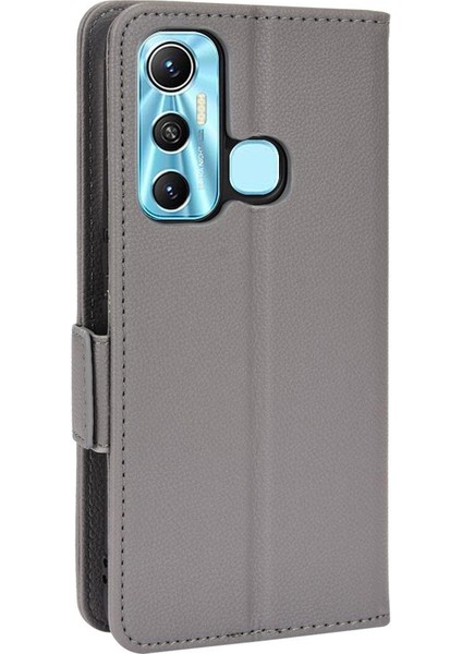 Infinix Sıcak 11/X662 Manyetik Cüzdan Pu Deri Yan Toka Kartı Için Kılıf (Yurt Dışından)