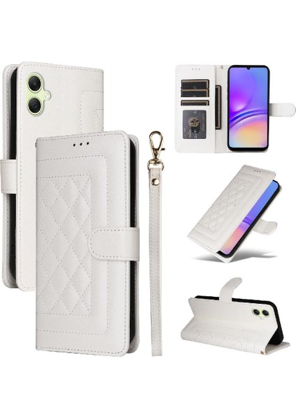 Samsung Galaxy A05 Için Flip Case Basit Iş Cüzdan Kapak Kılıfı (Yurt Dışından)