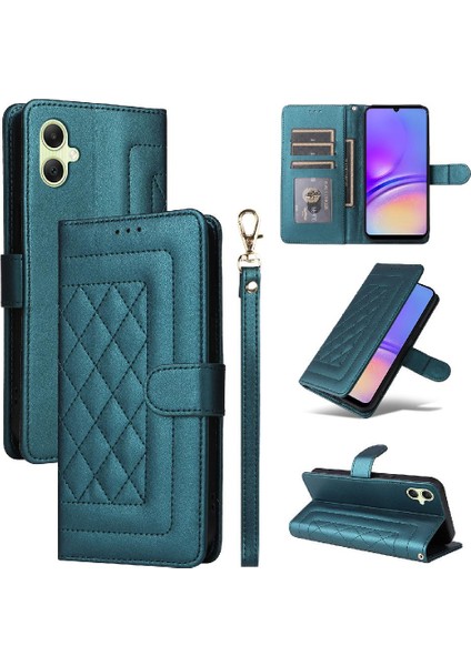 Samsung Galaxy A05 Için Flip Case Basit Iş Cüzdan Kapak Kılıfı (Yurt Dışından)