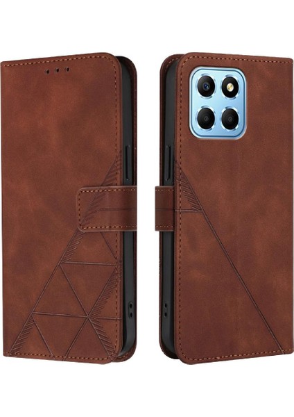 Onur X8 5g Için Kılıf Pu Deri Kredi Kartı Tutucu Flip Folio Kitap Cüzdan (Yurt Dışından)