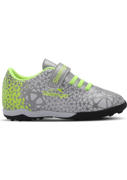 CRYSTAL Unisex Çocuk Halısaha Futbol Ayakkabısı Gri