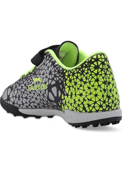 CRYSTAL Unisex Çocuk Halısaha Futbol Ayakkabısı Siyah / Yeşil modelleri