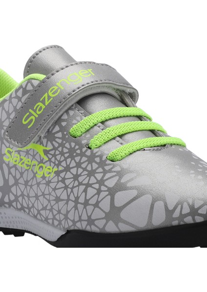CRYSTAL Unisex Çocuk Halısaha Futbol Ayakkabısı Gri
