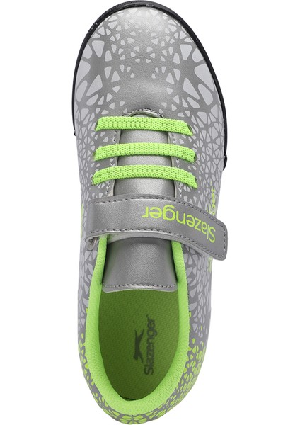 CRYSTAL Unisex Çocuk Halısaha Futbol Ayakkabısı Gri