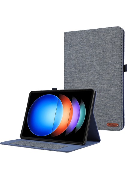 Xiaomi Pad 6s Pro 12.4 Için Kumaş Deri Tablet Kılıfı (Yurt Dışından)