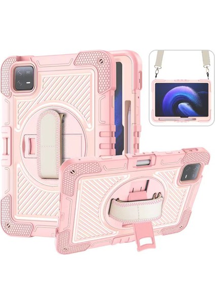 Xiaomi Pad 6 Için Pc Kontrast Silikon Tablet Kılıfı (Yurt Dışından)