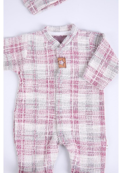 Kız Erkek Bebek Uzun Kollu Patikli Tulum 216662