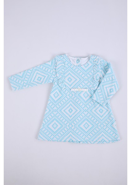 Babyhola Kız Bebek Çocuk Uzun Kollu Elbise Mevsimlik Baharlık 229149