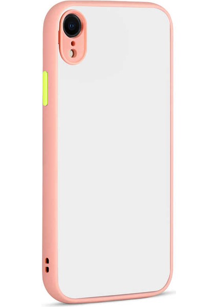 Apple iPhone Xr 6.1 Uyumlu Zore Hux Kapak-Pembe