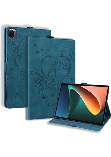 Xiaomi Pad 5 / Pad 5 Pro Için Aşk Deri Kılıf (Yurt Dışından)
