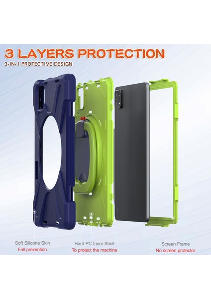 Xiaomi Pad 6/6 Pro Için Silikon Hibrit Pc Tablet Kılıfı (Yurt Dışından) indirimleri