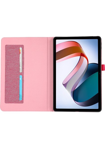 Xiaomi Redmi Pad 10.61 Için Kumaş Deri Tablet Kılıfı (Yurt Dışından)