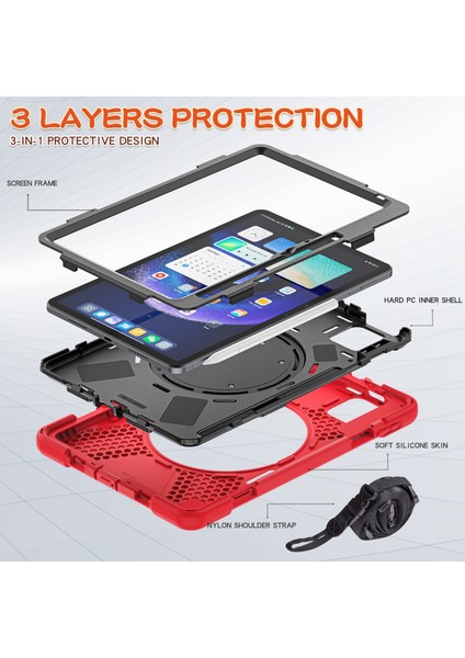 Xiaomi Pad 6/6 Pro Için Silikon Hibrit Pc Tablet Kılıfı (Yurt Dışından) fırsatları