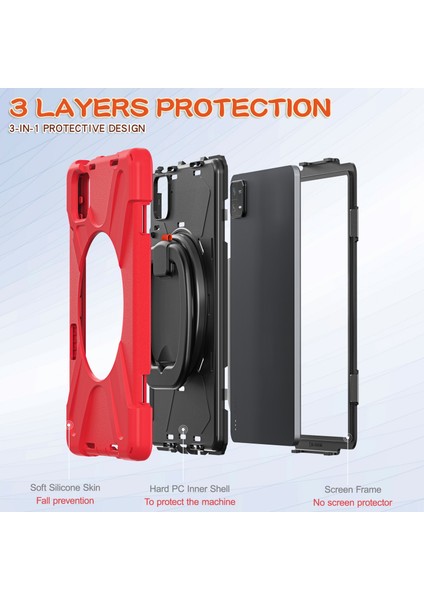 Xiaomi Pad 6/6 Pro Için Silikon Hibrit Pc Tablet Kılıfı (Yurt Dışından) indirimleri