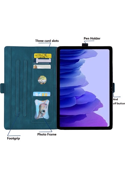 Xiaomi Pad 5 / Pad 5 Pro Için Aşk Deri Kılıf (Yurt Dışından)