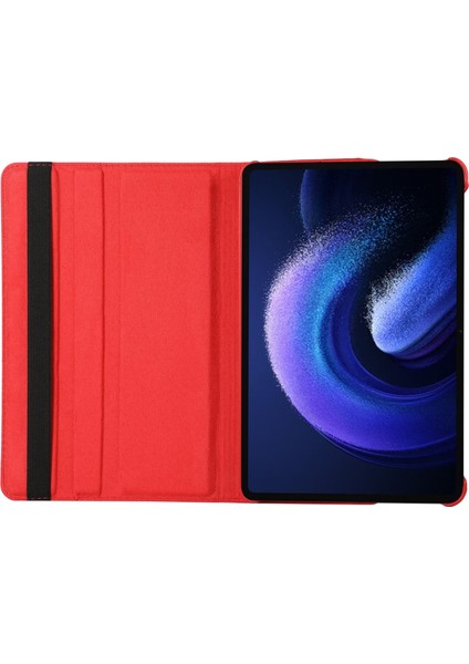 Xiaomi Pad 6s Pro 12.4 Için Rotasyon Deri Tablet Kılıfı (Yurt Dışından)