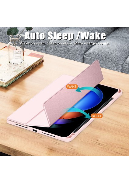 Xiaomi Pad 6s Pro 12.4 Için 3 Katlı Renkli Tablet Kılıfı (Yurt Dışından) fiyatları