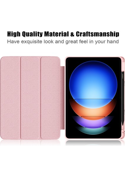 Xiaomi Pad 6s Pro 12.4 Için 3 Katlı Renkli Tablet Kılıfı (Yurt Dışından) fırsatları