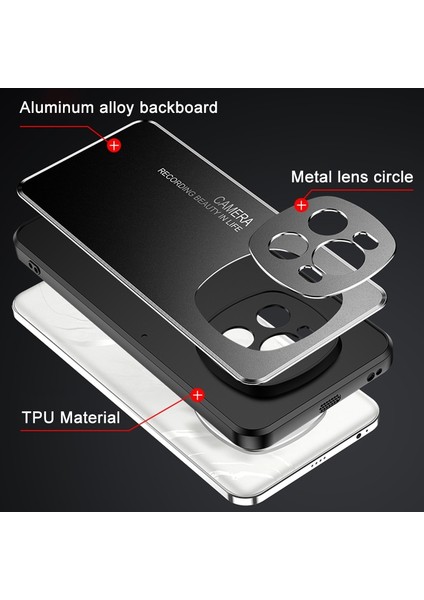 Honor Magic6 Pro Için Buzlu Metal Kasa (Yurt Dışından) modelleri