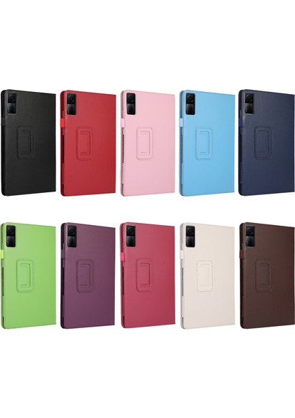 Xiaomi Redmi Pad 10.61 Için Litchi Texture Tablet Kılıfı (Yurt Dışından) fiyatları