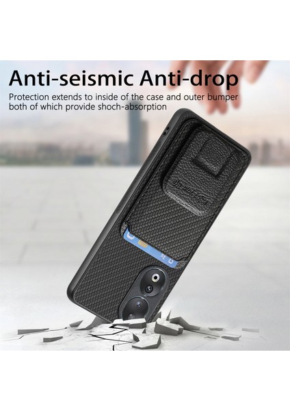 Onur 90 Için Karbon Fiber Telefon Kılıfı (Yurt Dışından)