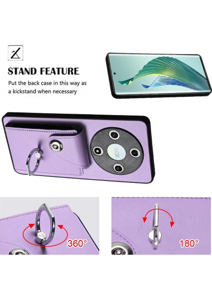 Honor X9B / Magic6 Lite Için Uzun Kordon Kart Çantası Kılıfı (Yurt Dışından) indirimleri