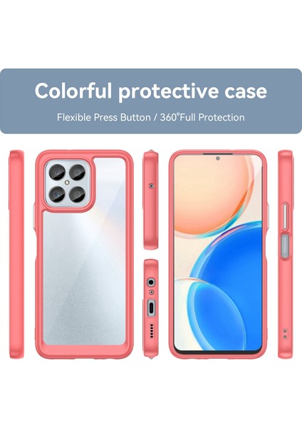 Honor X8 5g Için Akrilik Hibrit Tpu Telefon Kılıfı (Yurt Dışından) fiyatları