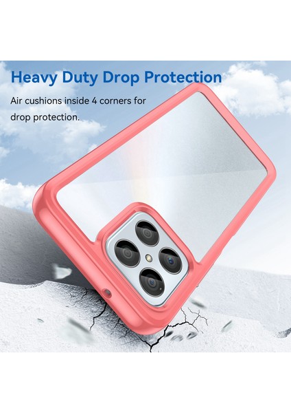 Honor X8 5g Için Akrilik Hibrit Tpu Telefon Kılıfı (Yurt Dışından) modelleri