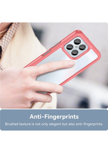 Honor X8 5g Için Akrilik Hibrit Tpu Telefon Kılıfı (Yurt Dışından) indirimleri