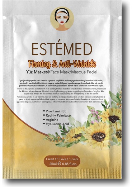 Sıkılaştırıcı Ve Anti- Wrinkle Kağıt Maske-Firming & Anti-Wrinkle Sheet Mask