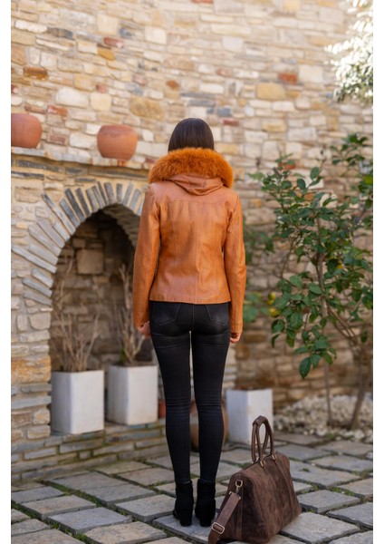 Antigua Tilki Kadın Deri Ceketi indirimleri